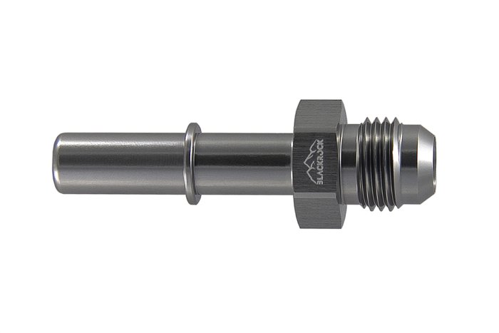Фитинг AN-06 - 3/8" (9,5mm) быстросъём, прямой папа, BLACKROCK LAB L06-380-M001