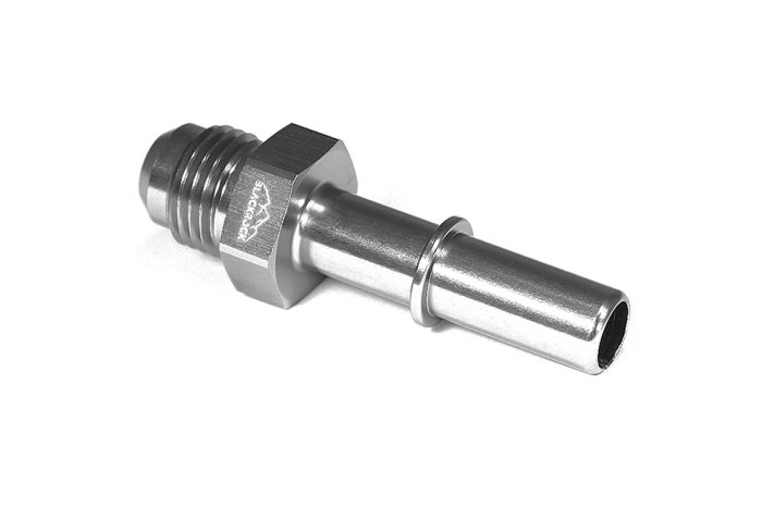 Фитинг AN-06 - 3/8" (9,5mm) быстросъём, прямой папа, BLACKROCK LAB L06-380-M001