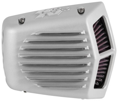 Система впуска KN RK-3955S STREET METAL INTAKE SYSTEM - SHAKER, TOURING 2017, SILVER