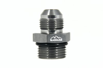 Адаптер П AN08 - П ORB AN10, алюминий, BLACKROCK LAB, AN920-08ORB10Ti