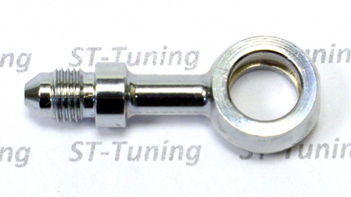 Фитинг banjo d12 mm, под AN-03 длинный, D-03 хром 592-03-M12CH, Goodridge