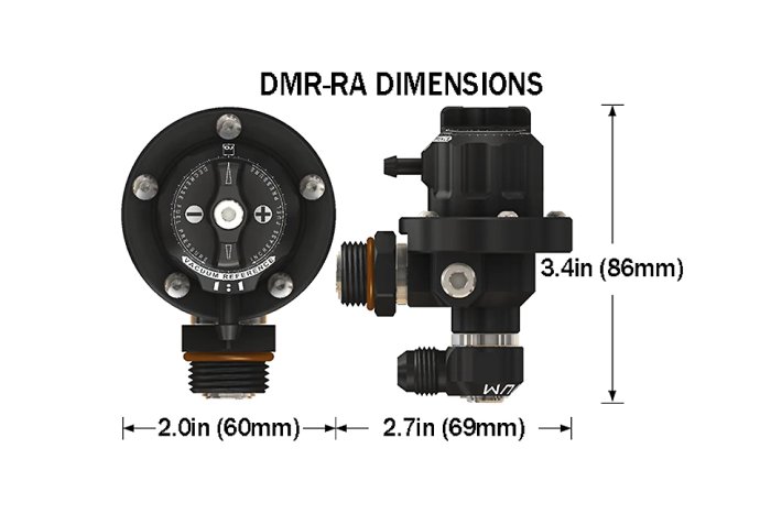 Регулятор давления топлива DMR-RA Radium Engineering 20-1623-00