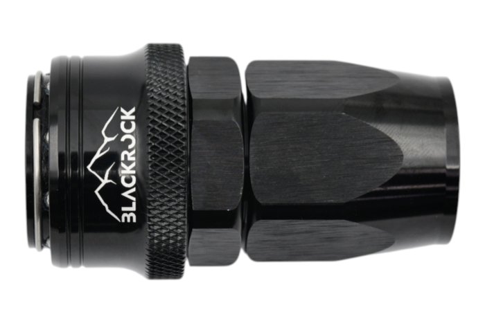 - 20 AN (20AN AN20) фитинг прямой, быстросъём М - шланг, Easy-Release, BLACKROCK LAB, FA20-001-F