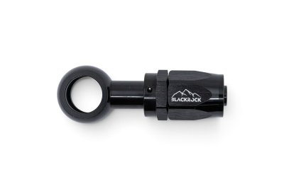- 8 AN (8AN AN8) фитинг banjo d18,5 mm, BLACKROCK LAB B08-D18BK