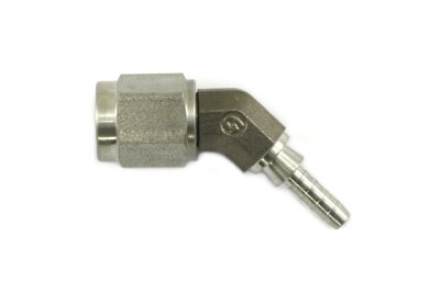 Фитинг мама AN-03 3/8X24 под прямой конус, 45° D-03 нерж сталь, под опрессовку S6045-03С, Goodridge