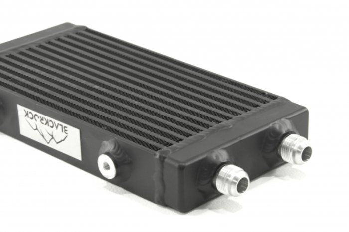Радиатор масляный 14 рядов; 290 mm; Slimline 10-AN выходы С ОДНОЙ СТОРОНЫ; BLACKROCK LAB, URS-529