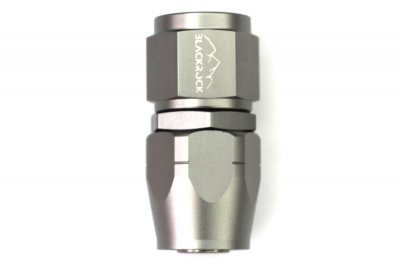 - 10 AN (10AN AN10) фитинг прямой 20 серия Cutter Style, BLACKROCK LAB A10-001-2Ti