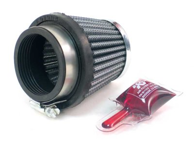 Фильтр нулевого сопротивления универсальный K&amp;N RC-2500   Chrome Filter