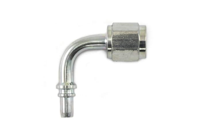 - 4 AN (4AN AN4) фитинг 90° D-04 под опрессовку 600 серия Goodridge S6091-04Z1MP