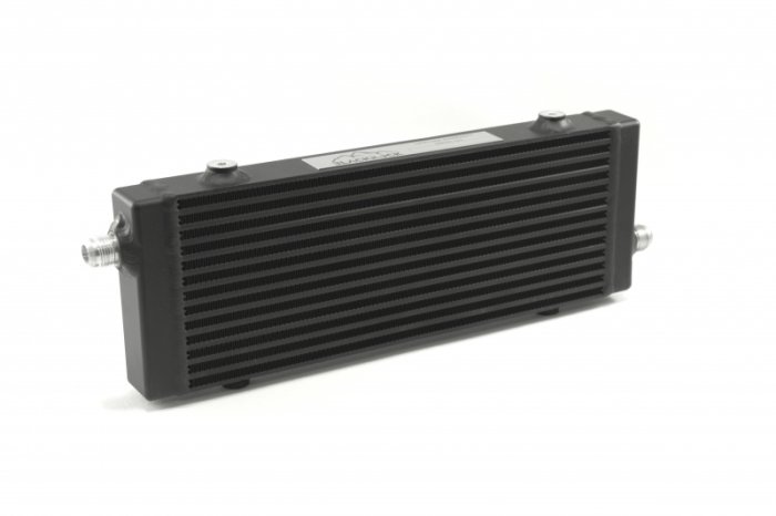 Радиатор масляный 14 рядов; 400 mm; Slimline 10-AN выходы С ДВУХ СТОРОН; BLACKROCK LAB, URS-540B