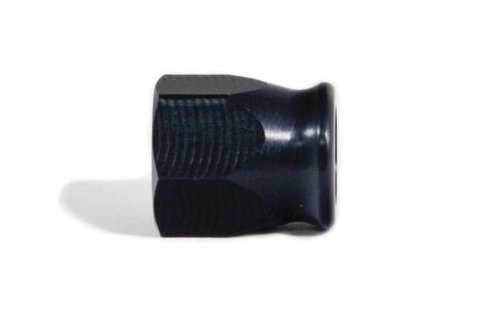 Фитинг мама AN-03 D-03 алюминий черный, под опрессовку B818-03DBK, Goodridge