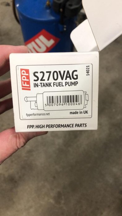 Бензонасос 270 л/ч, с установочным комплектом FPP S270VAG (замена DW65V) 1.8/2.0 TFSI VAG 