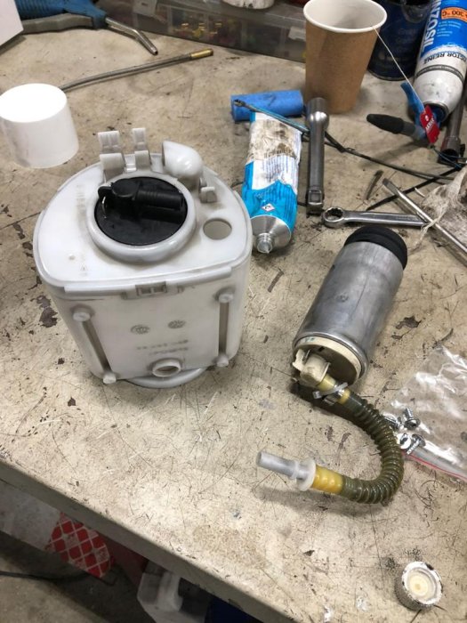 Бензонасос 270 л/ч, с установочным комплектом FPP S270VAG (замена DW65V) 1.8/2.0 TFSI VAG 