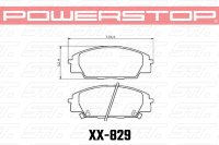 Колодки тормозные 17-829 PowerStop Z17 передние Honda Civic EP3 Type-R