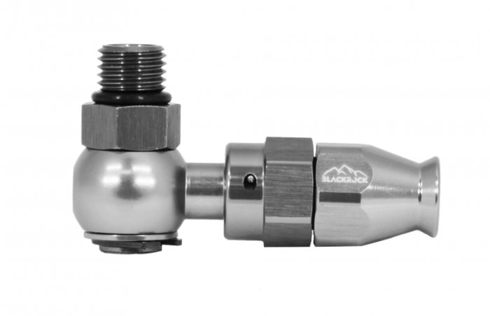 Фитинг banjo с болтом 1/8NPT, вращающийся D-03, T03-5018NPTTi, BLACKROCK LAB