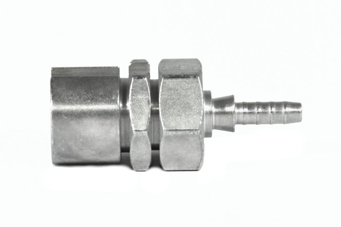 Фитинг мама AN-03 3/8X24 под обратный конус, D-03 сталь, под опрессовку S747-03Z1, Goodridge