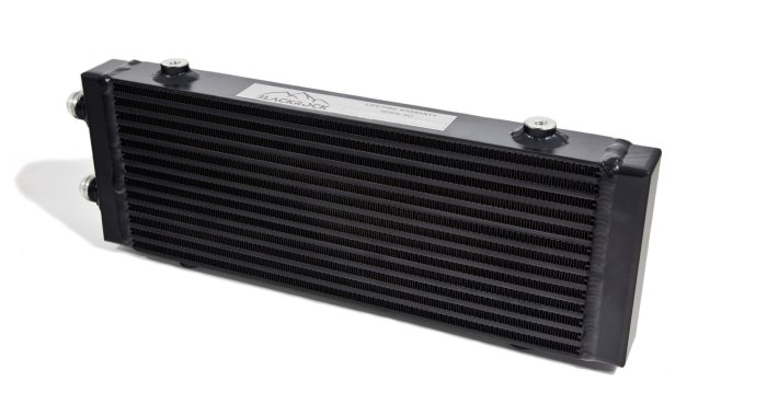 Радиатор масляный 14 рядов; 400 mm; Slimline 10-AN выходы С ОДНОЙ СТОРОНЫ; BLACKROCK LAB, URS-540