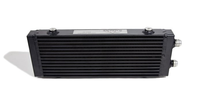 Радиатор масляный 14 рядов; 400 mm; Slimline 10-AN выходы С ОДНОЙ СТОРОНЫ; BLACKROCK LAB, URS-540