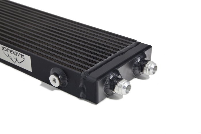 Радиатор масляный 14 рядов; 400 mm; Slimline 10-AN выходы С ОДНОЙ СТОРОНЫ; BLACKROCK LAB, URS-540