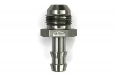 Адаптер П AN08 - шланг PUSH FIT AN06 (9,3 mm, P406), BLACKROCK LAB, AP815-08P06Ti