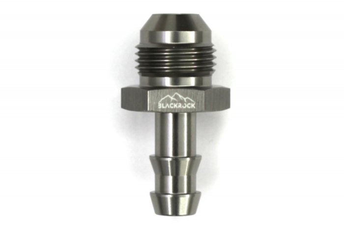 Адаптер П AN08 - шланг PUSH FIT AN06 (9,3 mm, P406), BLACKROCK LAB, AP815-08P06Ti