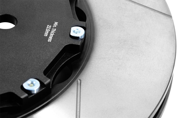 Тормозной диск BMW M2 G87; M3 G80; M4 G82; DC Brakes 370*24mm, ЗАДНИЙ, DC65801S