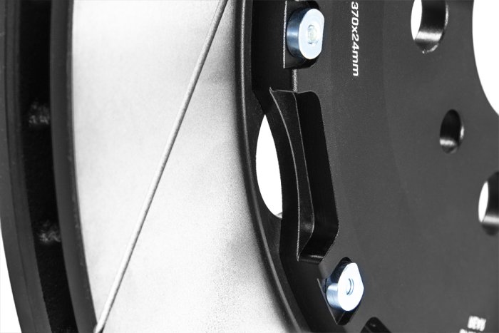 Тормозной диск BMW M2 G87; M3 G80; M4 G82; DC Brakes 370*24mm, ЗАДНИЙ, DC65801S