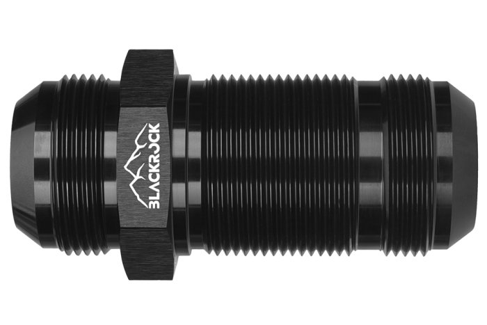 Адаптер П AN20 - П AN20, алюминий, проход через кузов, BLACKROCK LAB, AF832-20BK