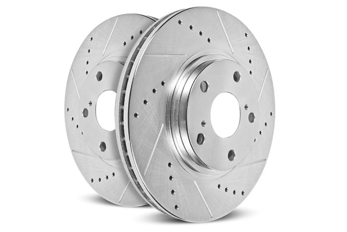 Тормозной диск JBR1576XPR PowerStop CAMRY V50 2006-2018, LEXUS ES 06-12 ЗАДНИЙ 281*10mm