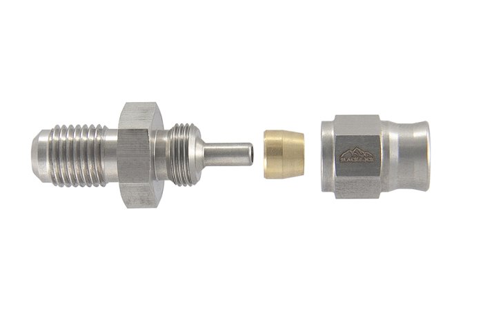 Фитинг папа M10*1 под прямой и обратный конус, D-03 нерж.сталь T03-46-M1 BLACKROCK LAB