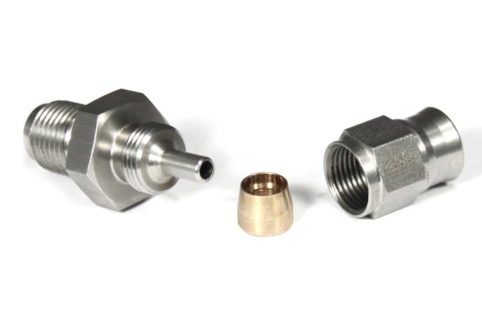 Фитинг папа M10*1 под прямой и обратный конус, D-03 нерж.сталь T03-46-M1 BLACKROCK LAB