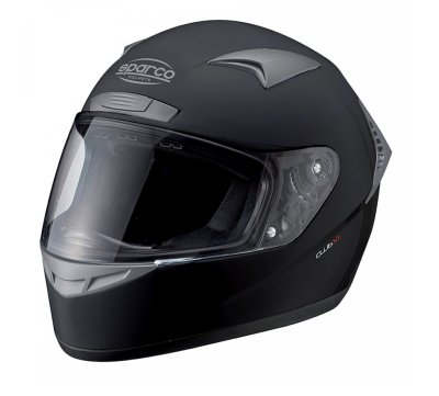 Шлем закрытый SPARCO Club X-1 черный, размер S, 0033191NS