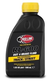 Тормозная жидкость REDLINE RL-600 DOT4 90404 0.5L