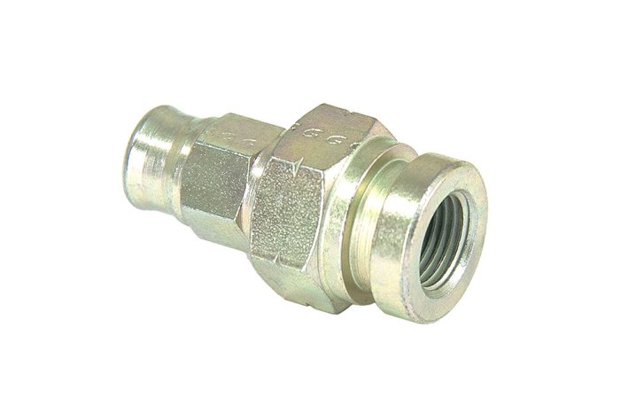 Фитинг мама M10*1 под обратный конус, под ключ 17mm D-03 сталь 759-03-31SP, Goodridge