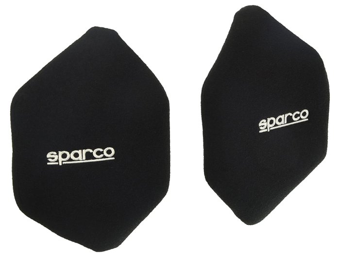 Подушка боковой поддержки SPARCO, черная, S01022NR
