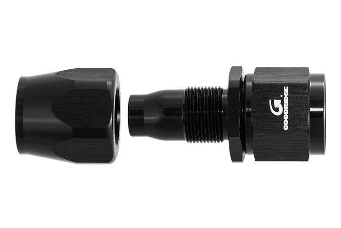 - 10 AN (10AN AN10) фитинг прямой черный Goodridge 1136-0110BK