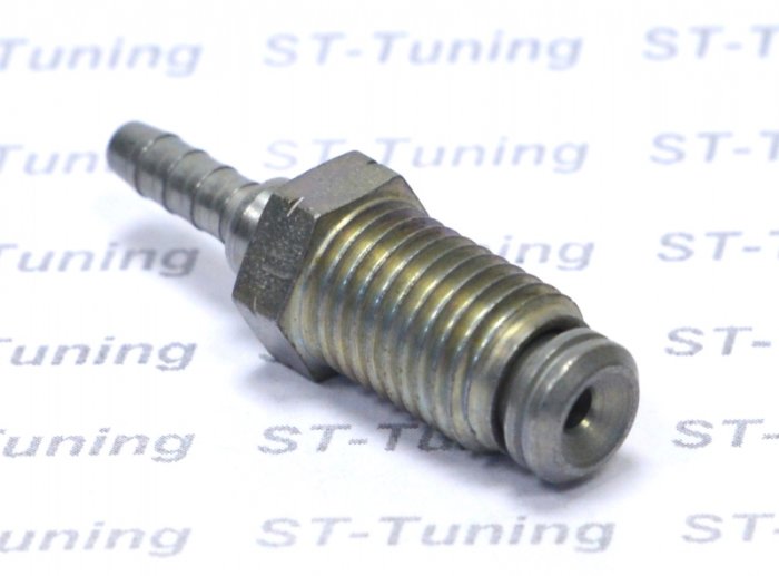 Фитинг папа M10*1.25 под прямой и обратный конус, крутящийся D-03 сталь S445-0132Z1, Goodridge