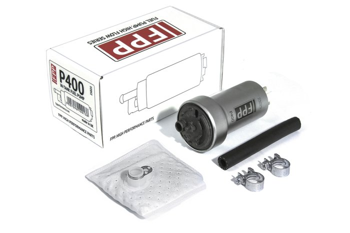 Бензонасос 400 л/ч, с установочным комплектом FPP P400 (замена Walbro F90000262)