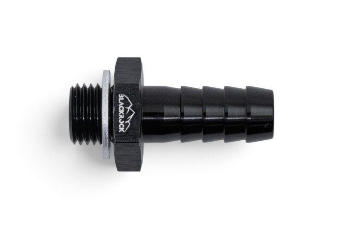 Адаптер П M14 x 1,5 mm - шланг PUSH FIT AN08 (12,7 mm, P408), BLACKROCK LAB, P08-M1415BK
