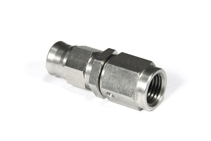 Фитинг мама M10*1,25 под прямой конус, вращающийся D-03 нерж. сталь, T03-60-M25, BLACKROCK LAB