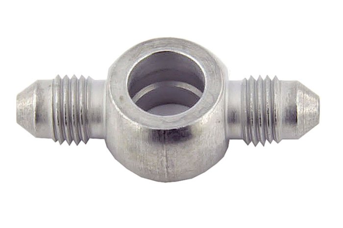 Фитинг banjo d10 mm, проходной под AN-03, D-03 сталь, 779-03Z1, Goodridge