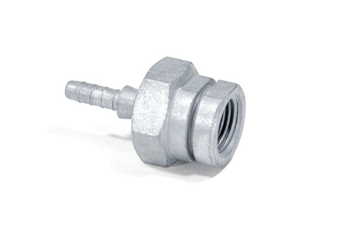 Фитинг мама 7/16X24 под обратный конус, 19mm D-03 сталь, под опрессовку S759-03-44Z1, Goodridge