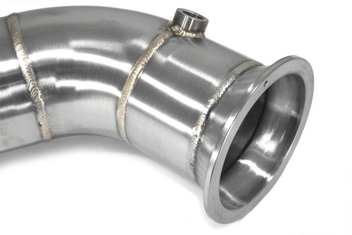 Приемная труба (даунпайп) с мидпайпом BlackRock Lab TY-DP-0016 Toyota Yaris GR