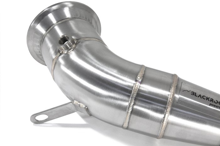 Приемная труба (даунпайп) с мидпайпом BlackRock Lab TY-DP-0016 Toyota Yaris GR