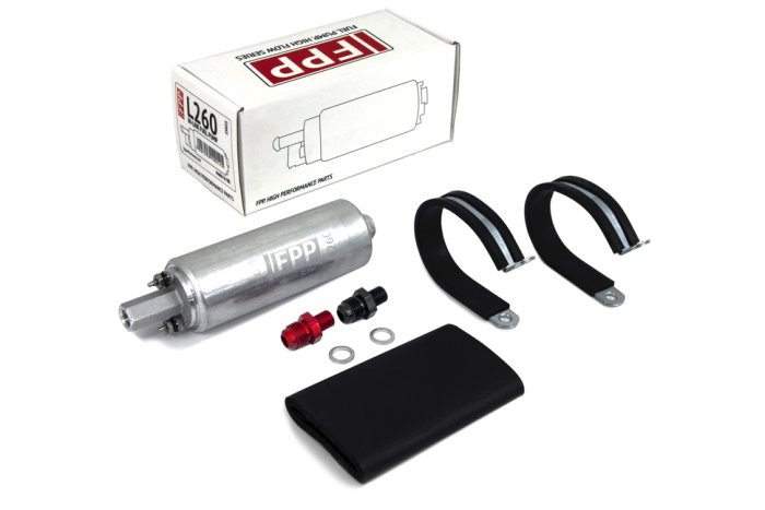 Бензонасос 260 л/ч, с установочным комплектом FPP L260. (замена Walbro GSL392)