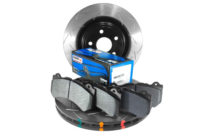 КОМПЛЕКТ ПЕРЕД.:Торм. диски DBA 42632S T3+колодки HAWK HPS HB649F JEEP GRAND CHEROKEE SRT8 09->