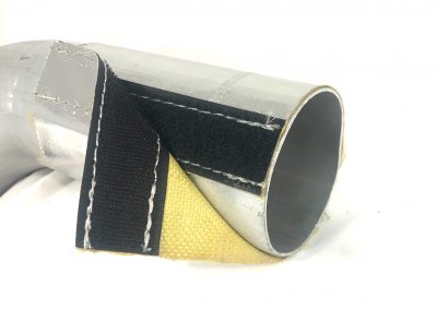Термоизоляция воздуховодов 76mm  цена за 1m Al+Kevlar Wire Shield, Thermal Division TDWK761VL