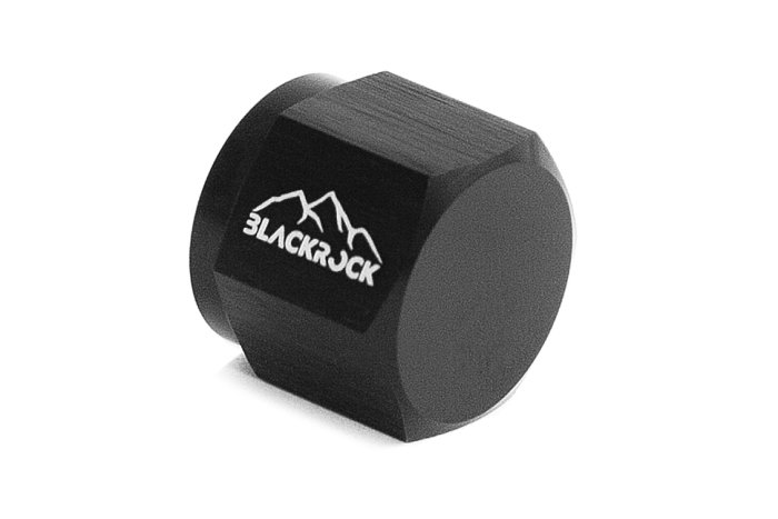 Заглушка (мама) AN-8, алюминий, BLACKROCK LAB, AN820-08BK