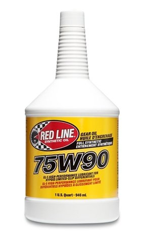 Масло трансмиссионное REDLINE 75W90 GL-5, 57904 (0.95 л.)