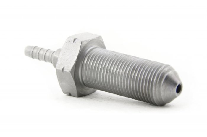 Фитинг папа M12*1 под прямой конус, вход 3 мм D-03 сталь, под опрессовку S446-03-M121Z Goodridge